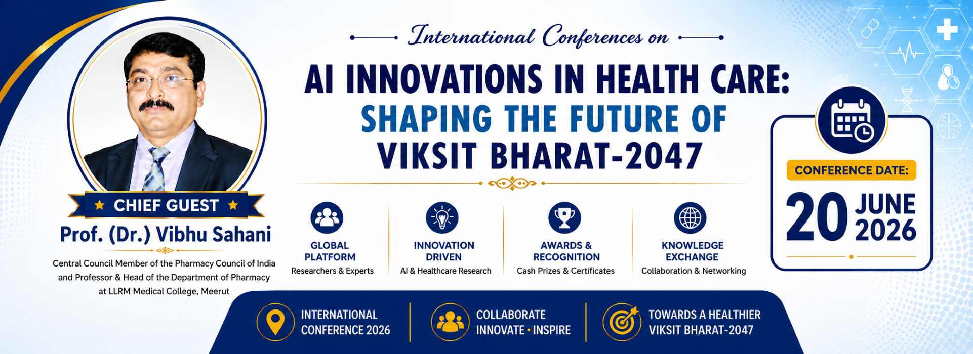International Conference on AI Innovations in Health Care: Shaping the Future of Vikshit Bharat-2047