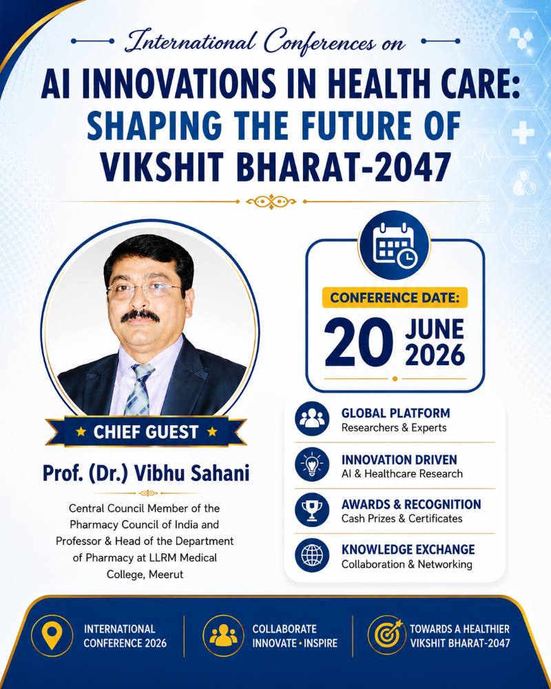 International Conference on AI Innovations in Health Care: Shaping the Future of Vikshit Bharat-2047