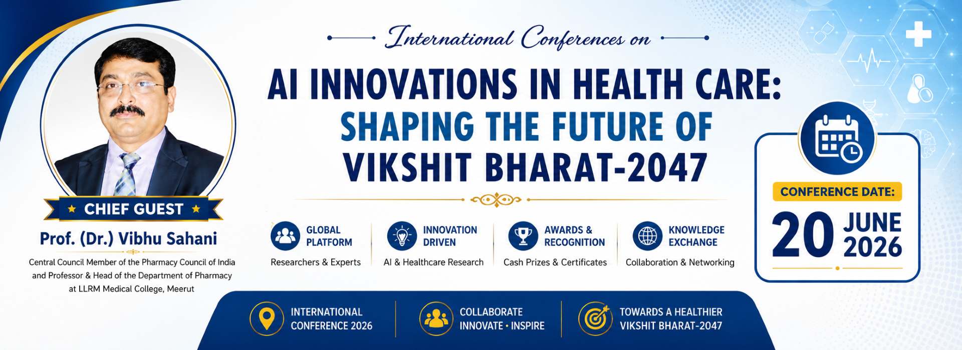 International Conference on AI Innovations in Health Care: Shaping the Future of Vikshit Bharat-2047